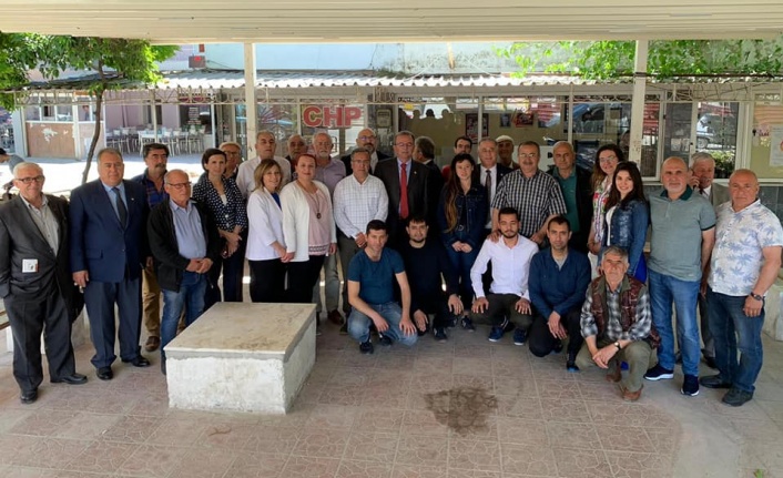 Girgin ve Özcan, ilçeleri dolaşıyor