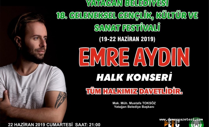 Yatağan 4 gün boyunca festivale doyacak