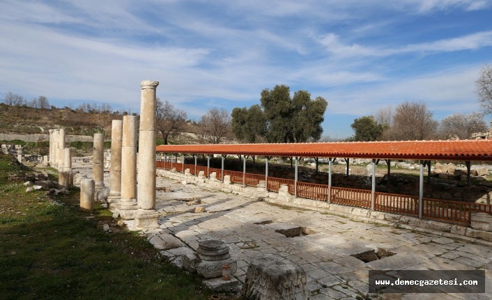 1600 yıllık mozaiklere ‘çatılı’ önlem