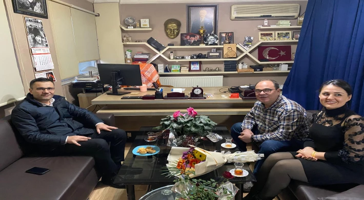 Yatağan Kaymakamı Mustafa Emre Kılıç, Demeç Gazetesi'ni Ziyaret Etti