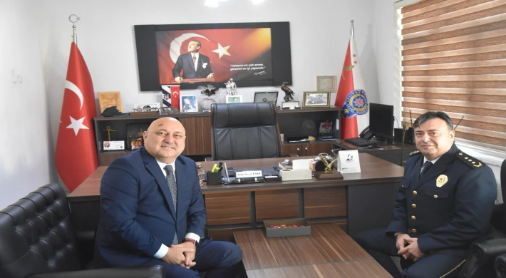 Başkan Günay’dan Emniyet Müdürü Kara’ya Polis Haftası Ziyareti