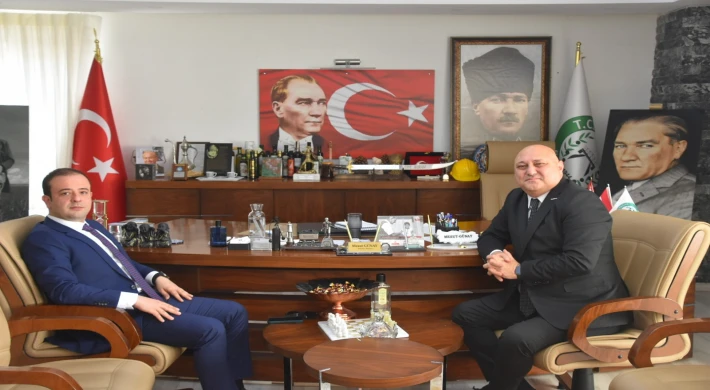 Cumhuriyet Başsavcısı Baki Bozkaya’dan Başkan Mesut Günay’a Geçmiş Olsun Ziyareti