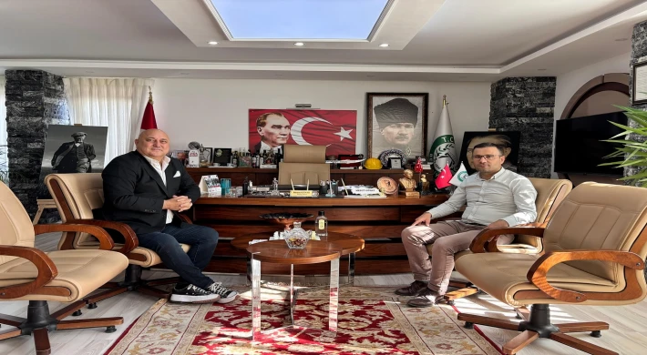 Kaymakam Kılıç’tan Başkan Günay’a Veda Ziyareti