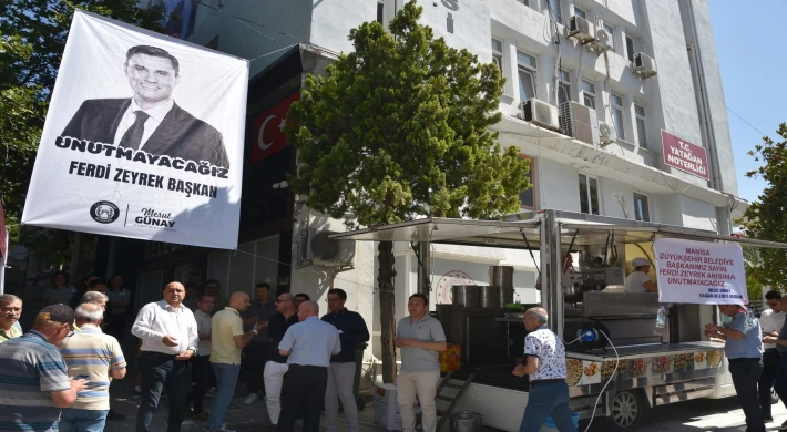 YATAĞAN BELEDİYESİNDEN MERHUM FERDİ ZEYREK’İN ANISINA LOKMA HAYRI