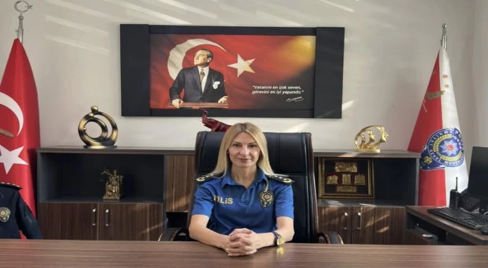 YATAĞAN’IN İLK KADIN EMNİYET MÜDÜRÜ GÖKÇEN DOĞAN, GÖREVİNE BAŞLADI