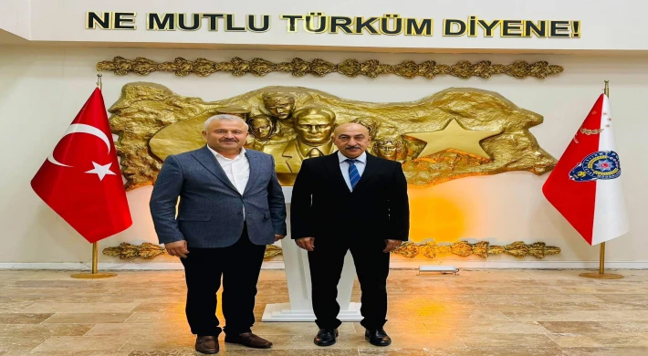 BAŞKAN DEMİR’DEN EMNİYET MÜDÜRÜ KARADENİZ’E ZİYARET