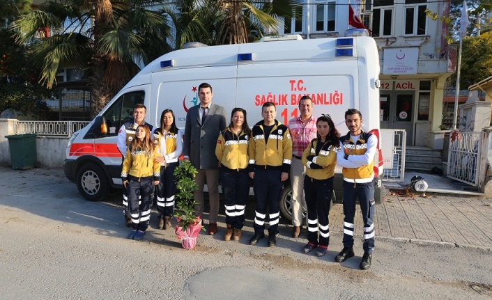 İlçe Sağlık Müdürü, 112 Acil Sağlık Hizmetleri Haftası’nı kutladı
