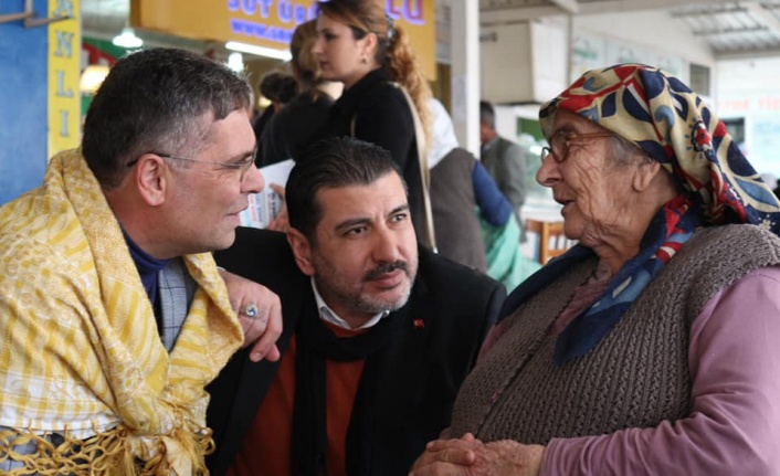 Toksöz’den deveci yağlığıyla seçim çalışması