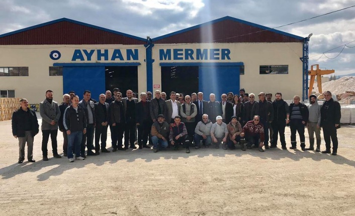 Arslan, mermercilere “Showroom” projesini anlattı