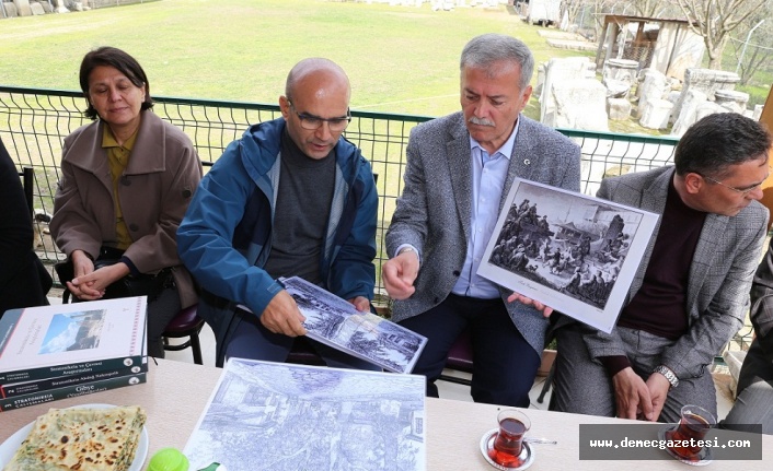 Hıdır, müjdeyi Stratonikeia Antik Kenti’nde verdi