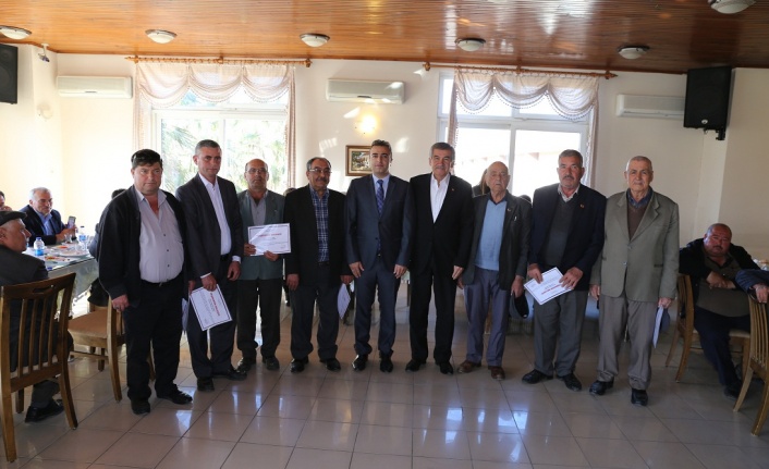 Kaymakam ve Başkan, muhtarlarla bir araya geldi