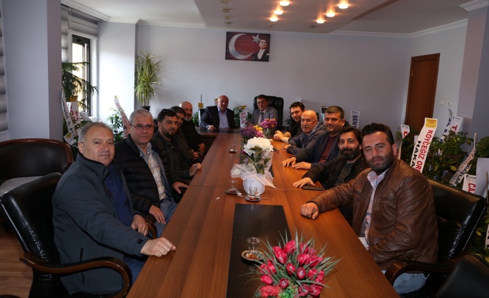 Tes-İş’ten Toksöz’e “hayırlı olsun” ziyareti