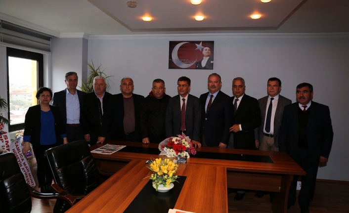 Türk Kızılayı’ndan Çiçek ve Toksöz’e ziyaret