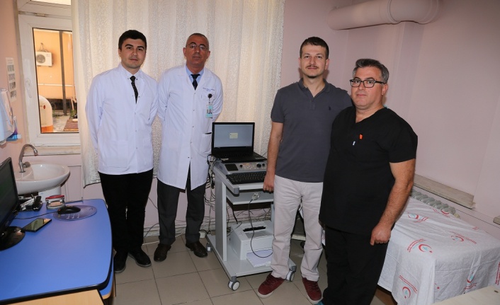 Hayırseverden hastaneye EMG cihazı