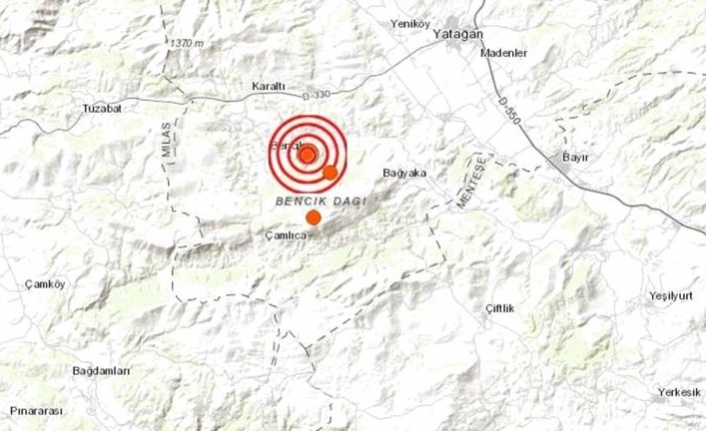 Yatağan’da korkutan depremler!