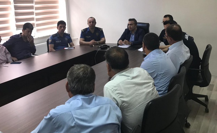 Yatağan’da Trafik Güvenliği Toplantısı yapıldı