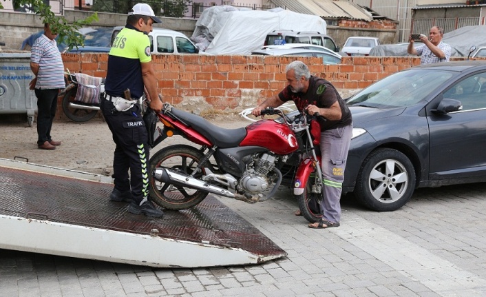 Emniyet, 34 motosiklet ve 41 otomobili trafikten men etti