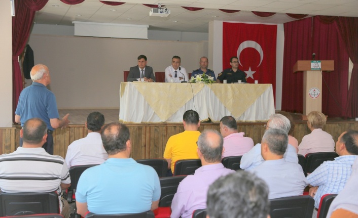 Güvenlik ve Eğitim Güvenliği Toplantısı gerçekleştirildi