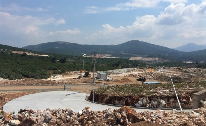 Katı Atık Aktarma İstasyonu’nun yüzde 55’i tamamlandı