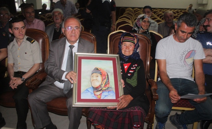 Acının resmi, suluboya tablo oldu