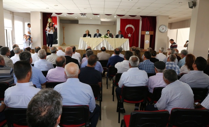 Vali, muhtarların sorunlarını dinledi