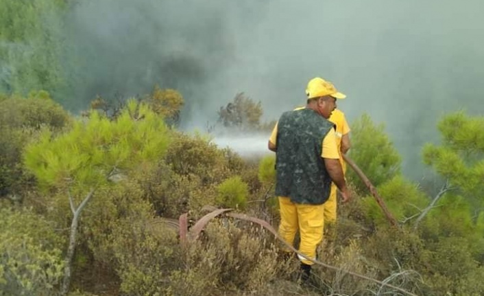 Yatağan ve Menteşe’de aynı anda 3 orman yangını