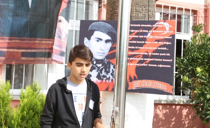 Okula ismini veren şehidi, şehadetinin 25’inci yılında andılar