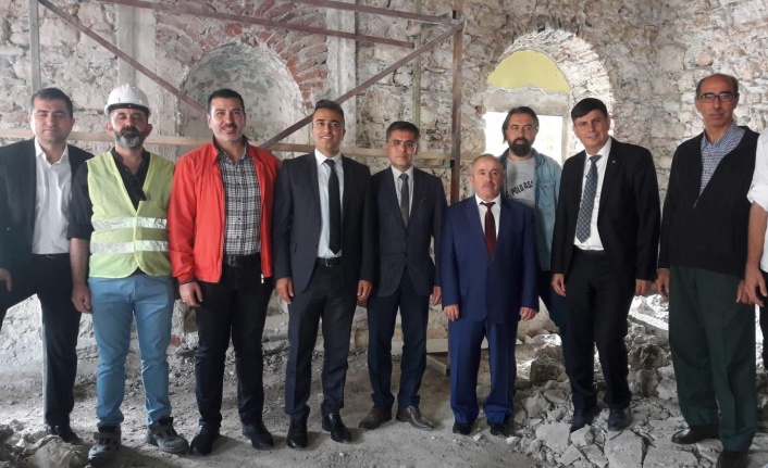 Tarihi Ebubekir Camisi, yenileniyor