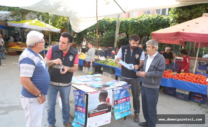 Yatağan polisi, vatandaşları uyardı