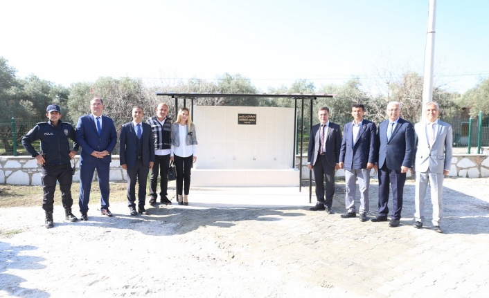 Hayırseverden Madenler Ortaokulu’na çeşme