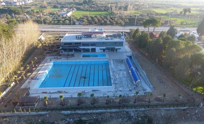 Yatağan yüzme havuzunda çalışmalar devam ediyor