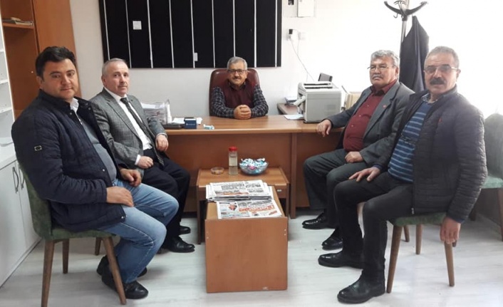 Müftü, muhtarları ziyaret etti