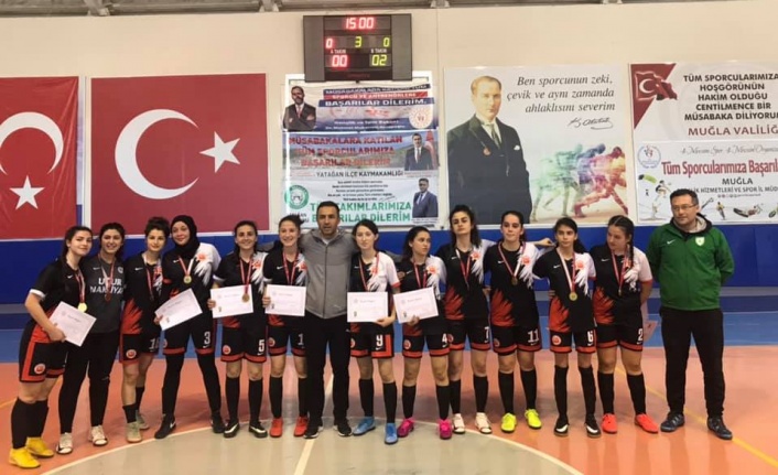 Futsal Genç Kız Grup Birinciliği Müsabakaları Yatağan’da yapıldı