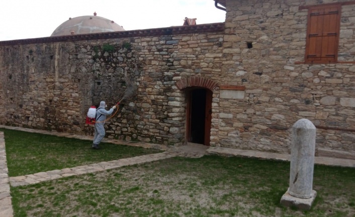 Stratonikeia ve Lagina, korona virüse karşı dezenfekte edildi