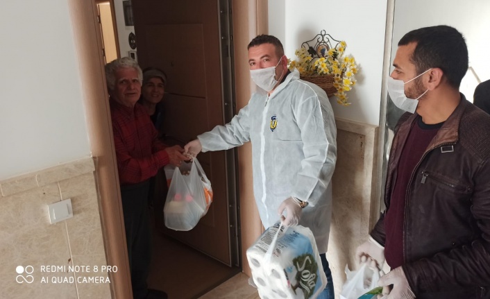 Vefa koordinasyon grubu Muğla’da 2 bin 700 aileye ulaştı