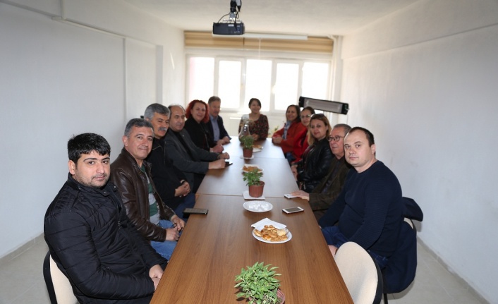 Vergi Dairesi ve CHP’den MSMMMO’ya ziyaret