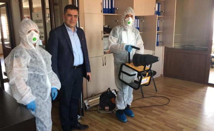 Yatağan Belediyesi’nden koronovirüse dezenfekteli önlem