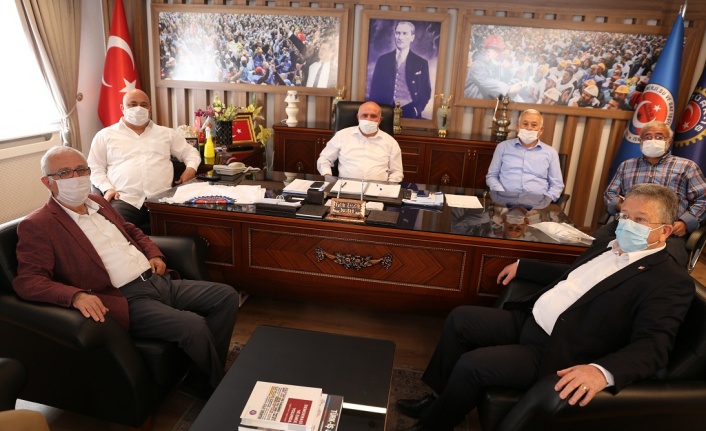 CHP İl Başkanından sendikalara 1 Mayıs ziyareti