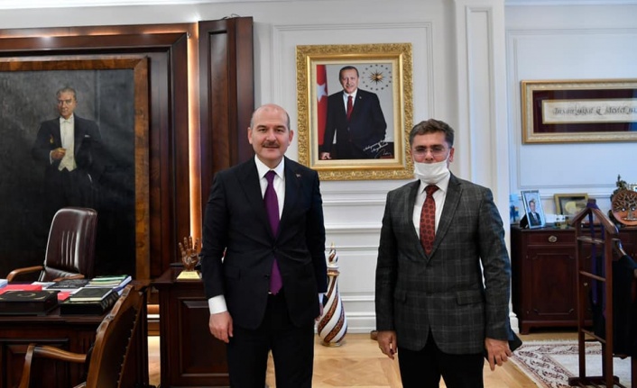 Toksöz’den Soylu’ya ziyaret