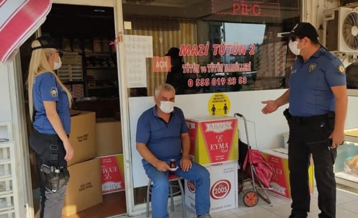 Maske takmayanlara 900 lira ceza