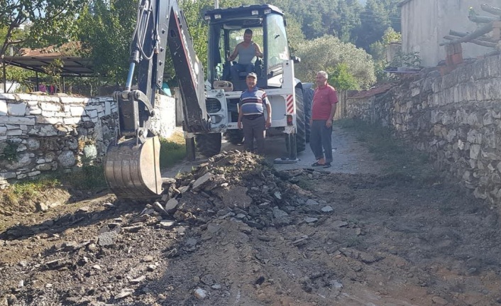 Başkan karantinada ama ekipler aralıksız çalışıyor