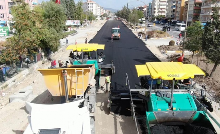 İnönü Bulvarı’ndaki çalışmalar hız kesmiyor