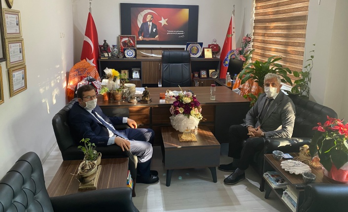 Yatağan kaymakamından emniyete ziyaret