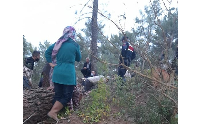 Yuvarlanan tomrukların altında kalarak can verdi