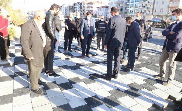 İnönü Bulvarı’nın kaldırım taşları da belirlendi