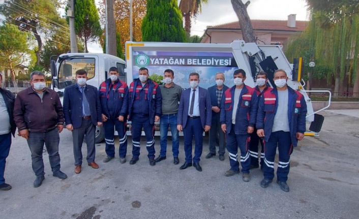 Yatağan Belediyesi araç parkına yeni çöp toplama kamyonu