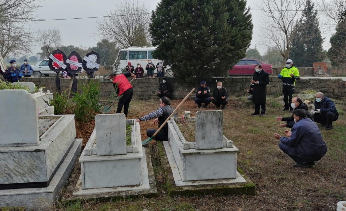 Yatağan protokolü şehidin annesini yalnız bırakmadı