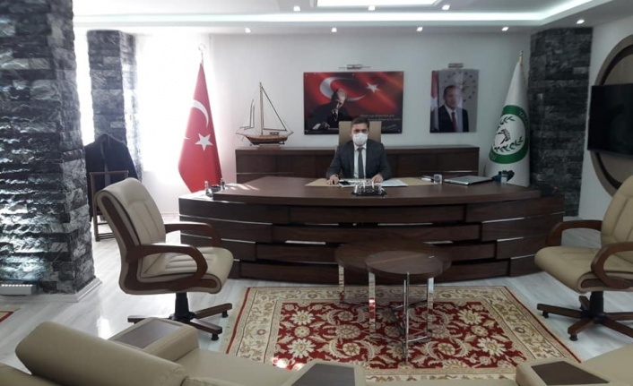 Başkan ve yardımcının makamları yenilendi