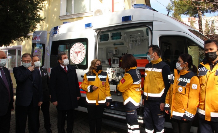 Yatağan 112 istasyonuna 1 yeni ambulans