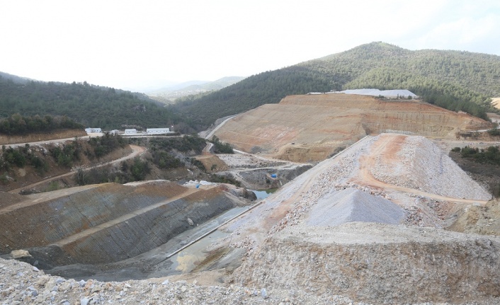 Girme Barajı’nda çalışmalar aralıksız sürüyor